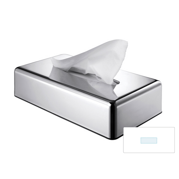 Wall and Table Dispenser Face Tissues Chromed ABS